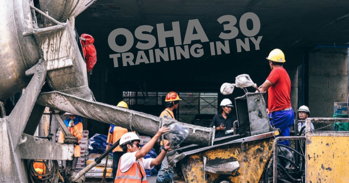 OSHA 30 Zoom Classes in English in December. Call 800-501-9400